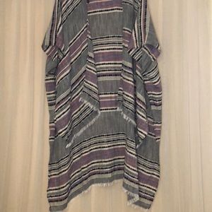 AEO Long Wrap Poncho
